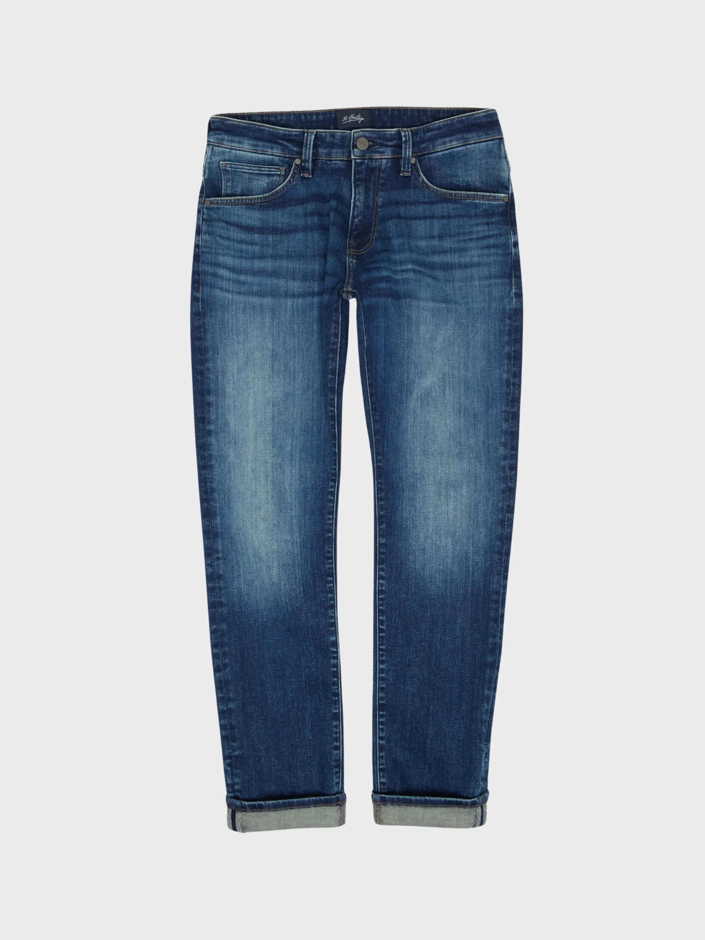 34 Heritage Denim Cool Organic Foggy Indigo