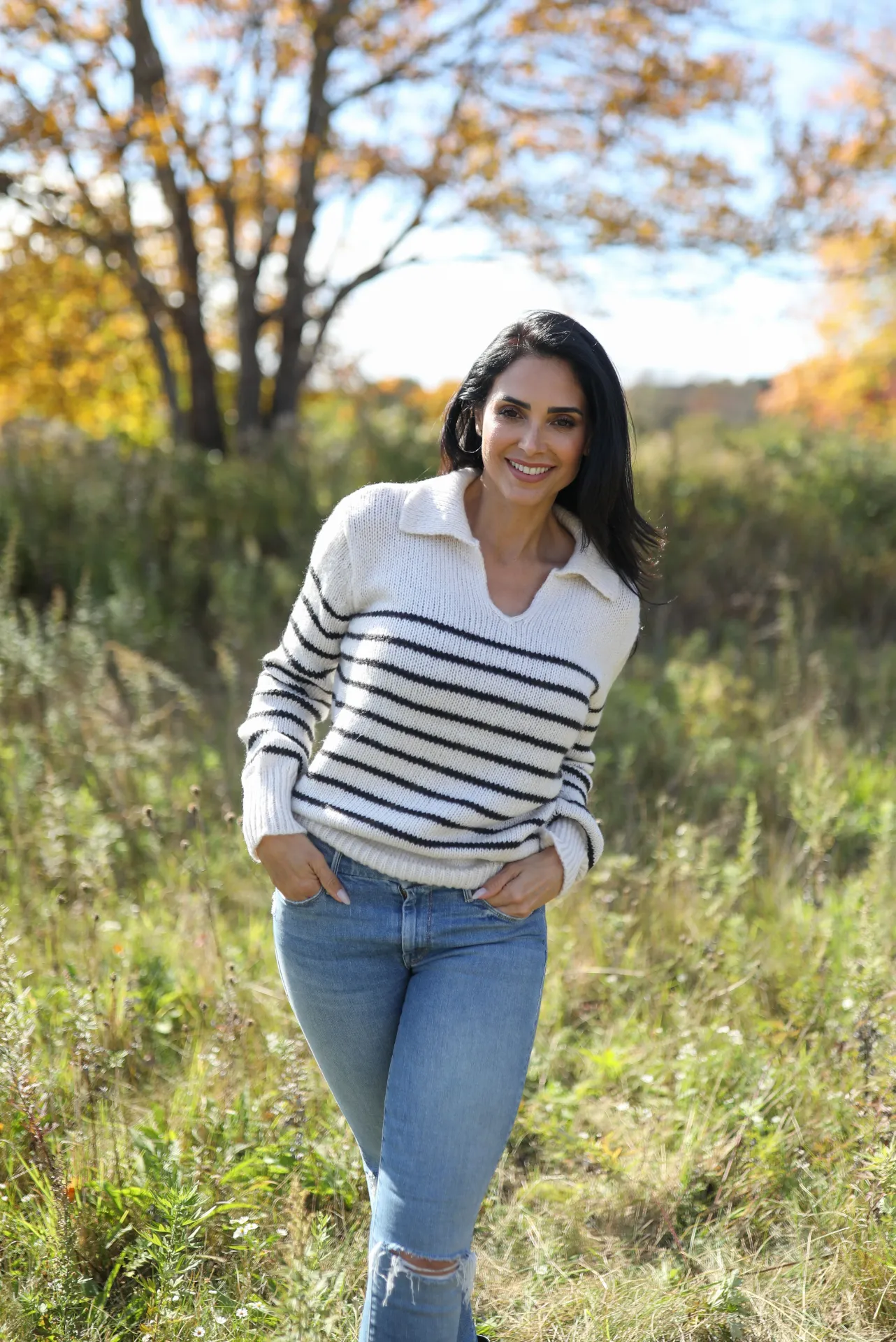 Breton Cropped Polo