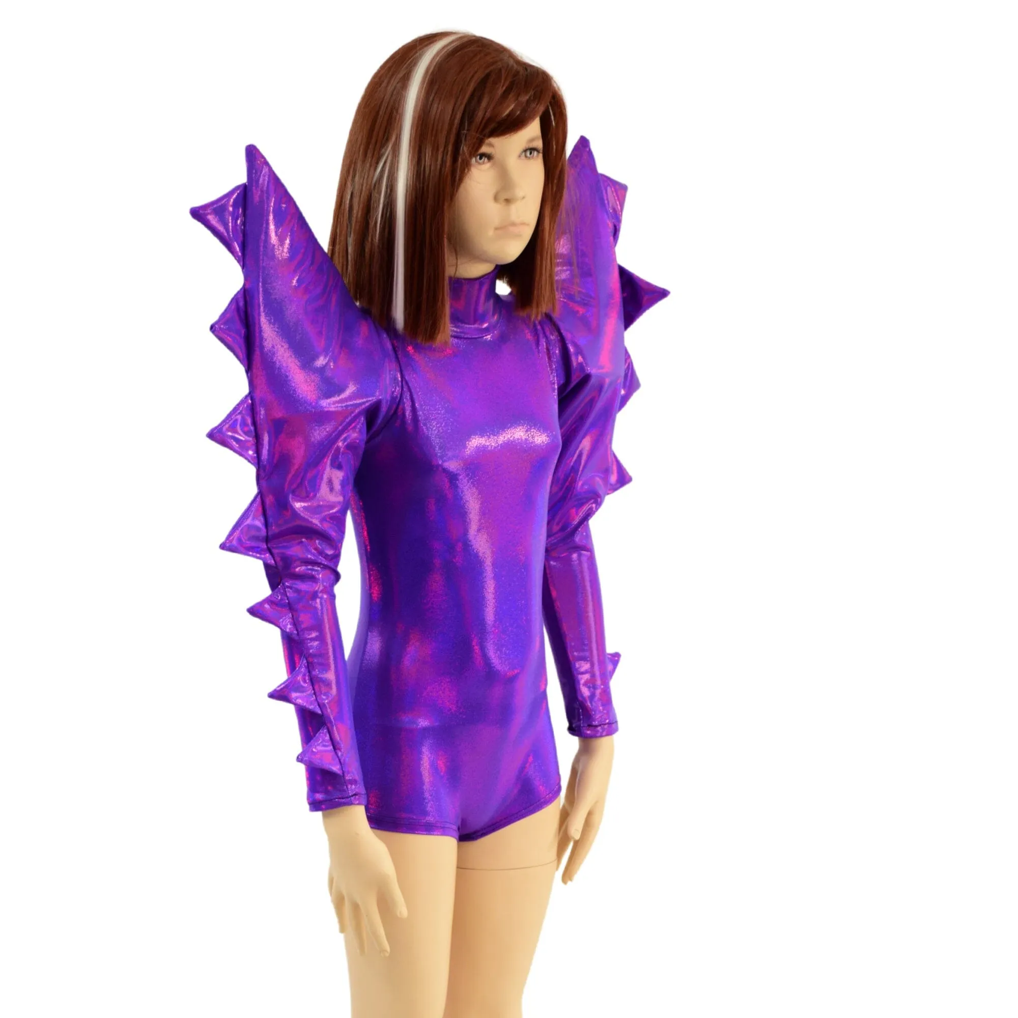 Childrens Spiked Mega Sharp Shoulder Romper