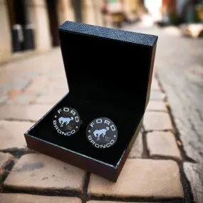 Cufflinks - Bronco Circle
