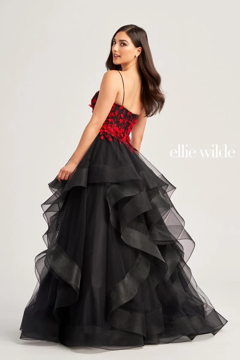 Ellie Wilde Corset Ball Gown Dress EW35070