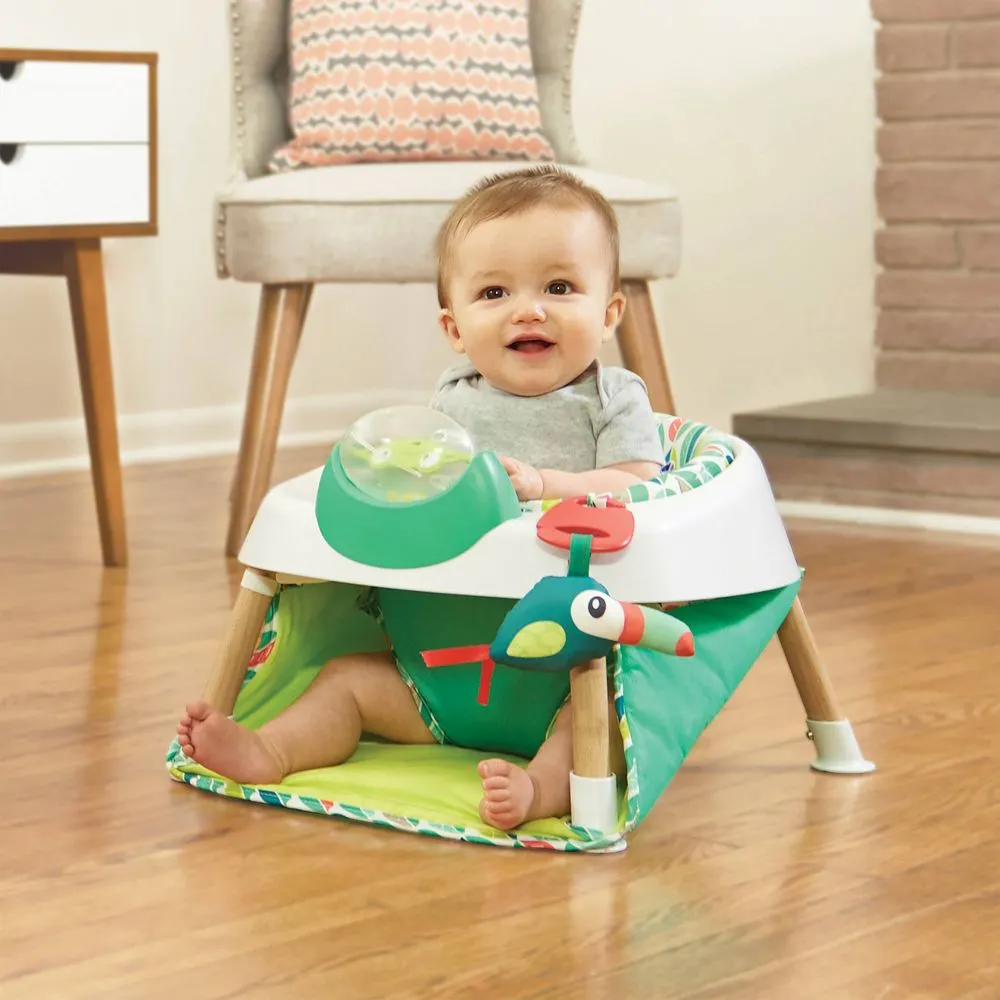 Evenflo Exersaucer Tiny Tropics 2-in-1 Baby Seat   Doorway Jumper