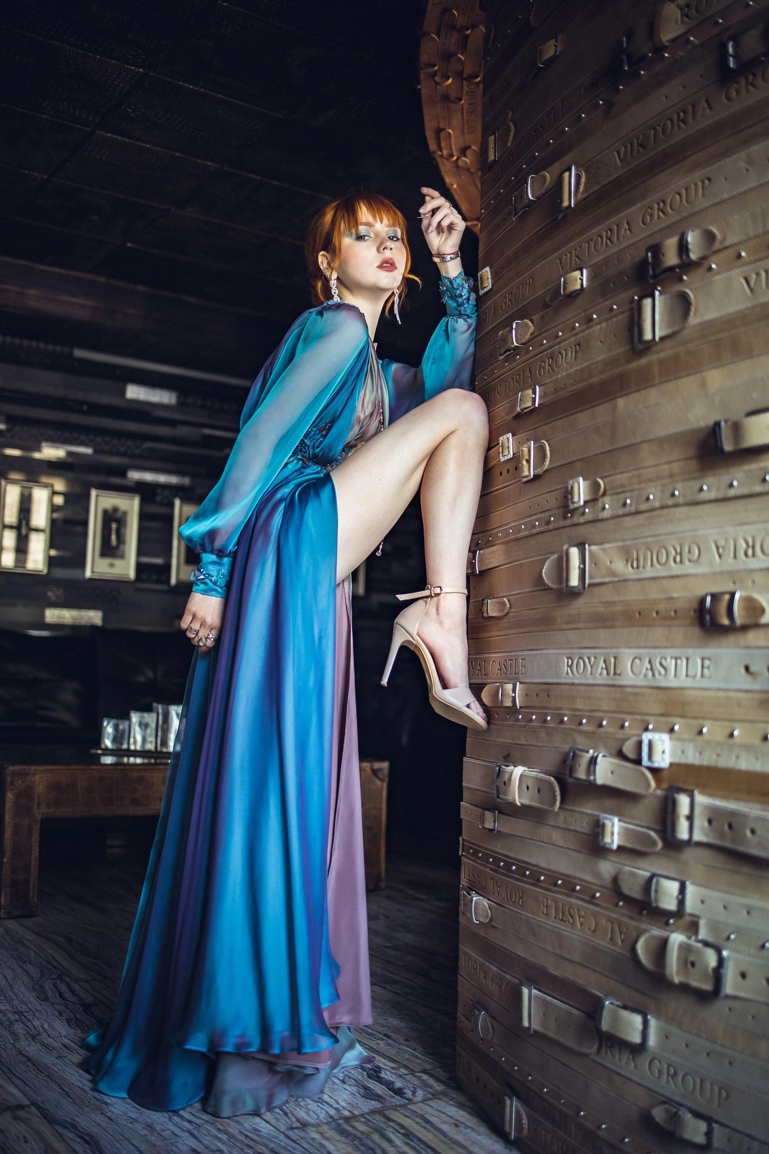 Fairy Witchy Gown with Long sleeves