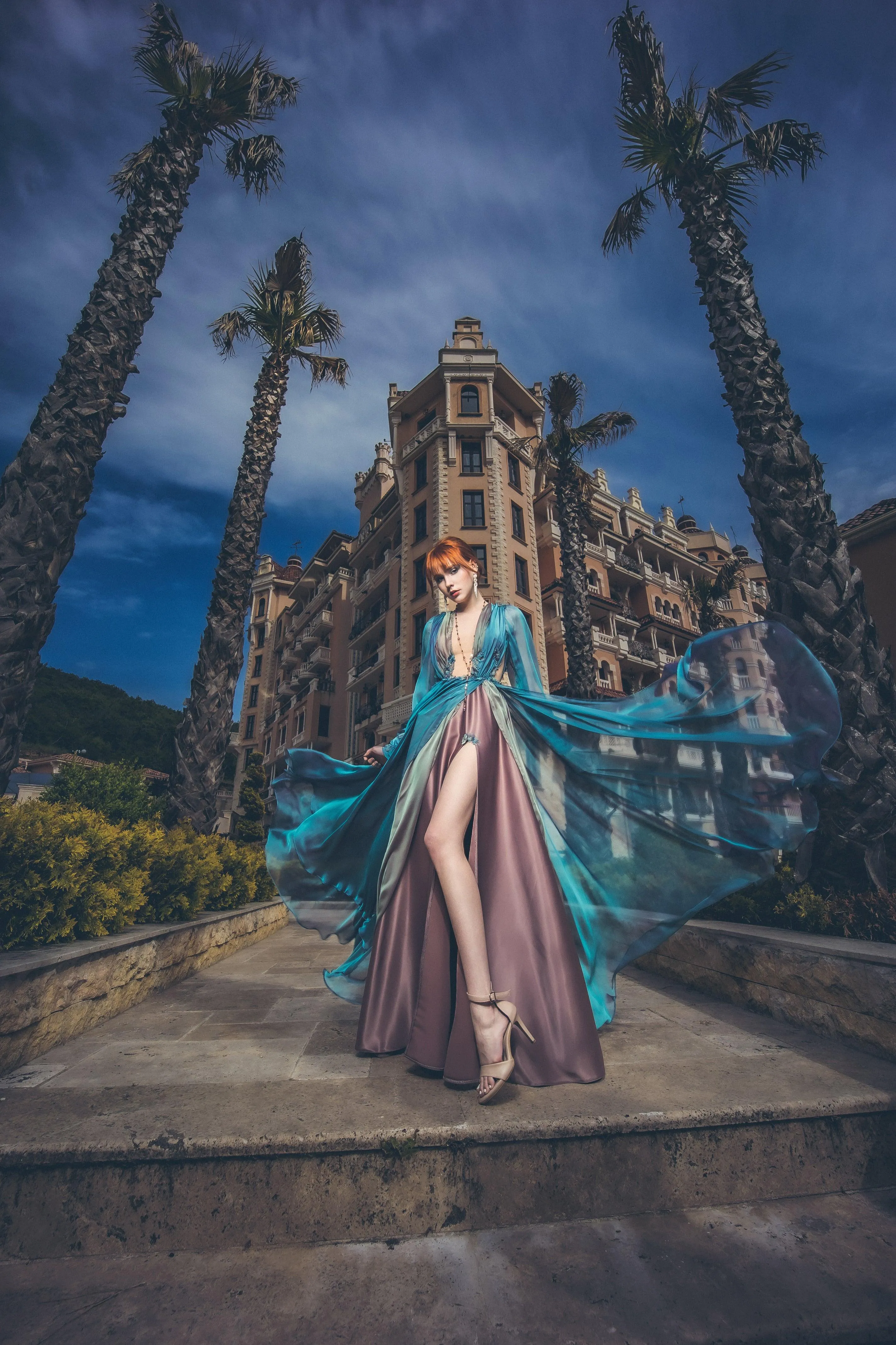 Fairy Witchy Gown with Long sleeves