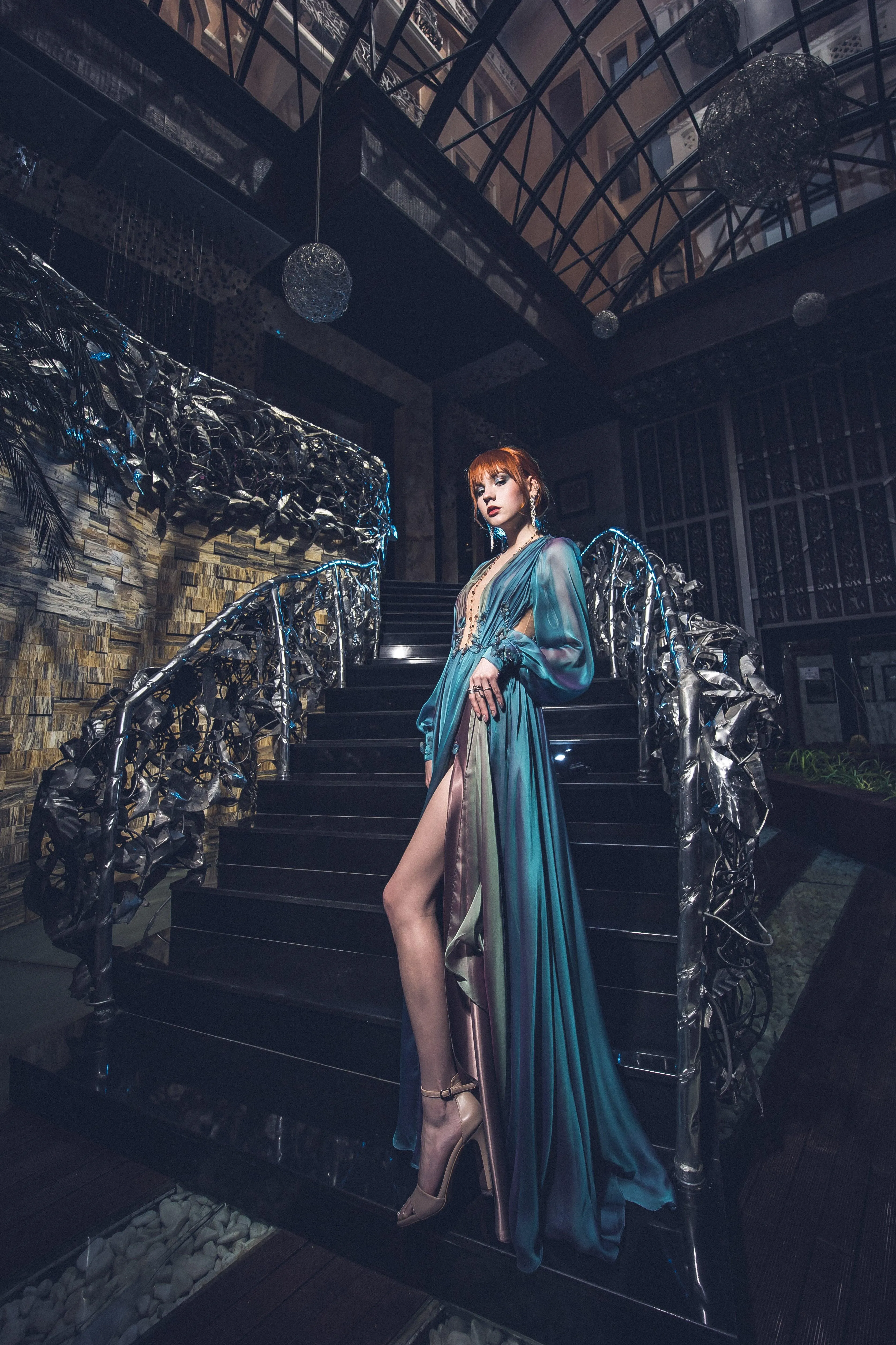 Fairy Witchy Gown with Long sleeves