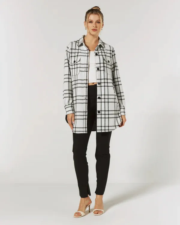 Generation Plaid Shacket (7 Diamonds)