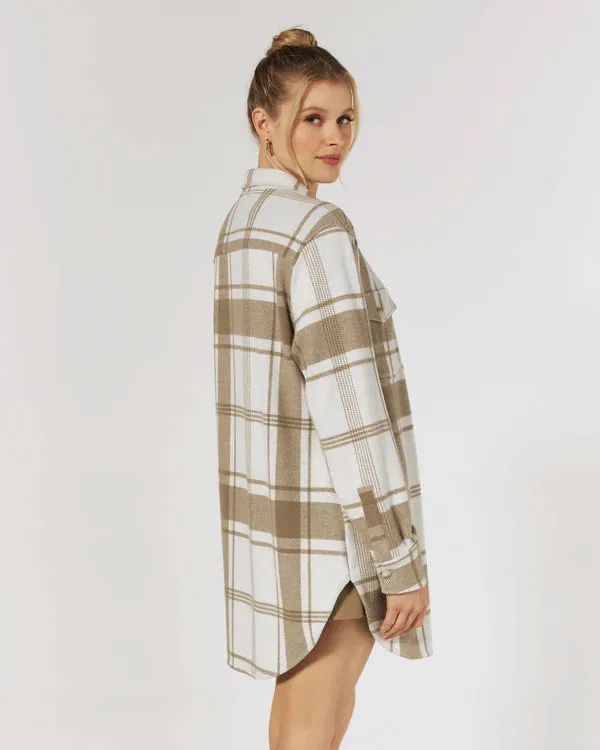 Generation Plaid Shacket (7 Diamonds)