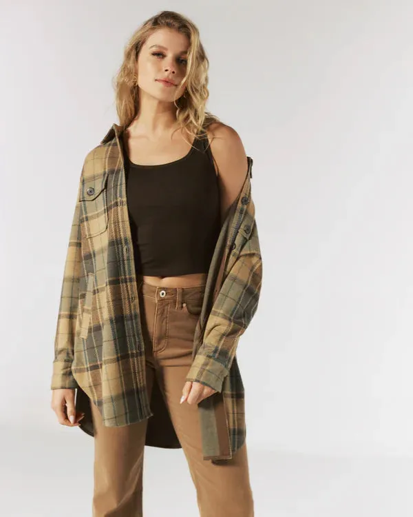 Generation Plaid Shacket (7 Diamonds)