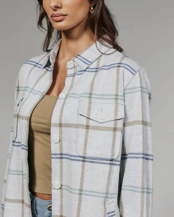 Generation Plaid Shacket (7 Diamonds)