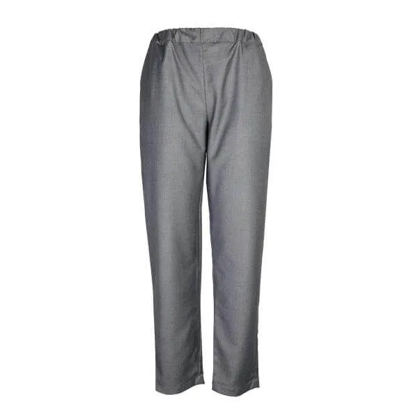 GREY PLAIN TUNIC TROUSER SET