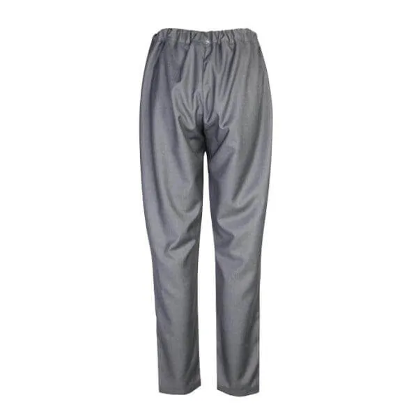 GREY PLAIN TUNIC TROUSER SET