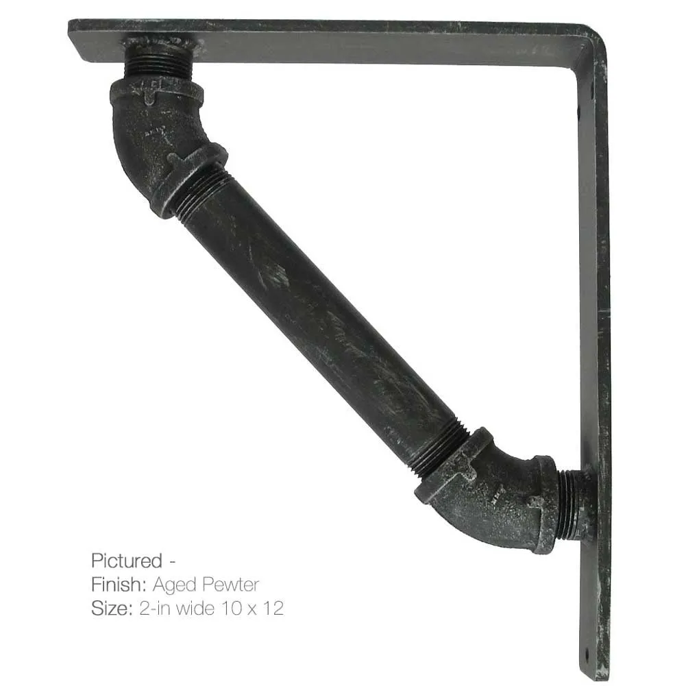 Industrial Iron Corbel | 2" Wide