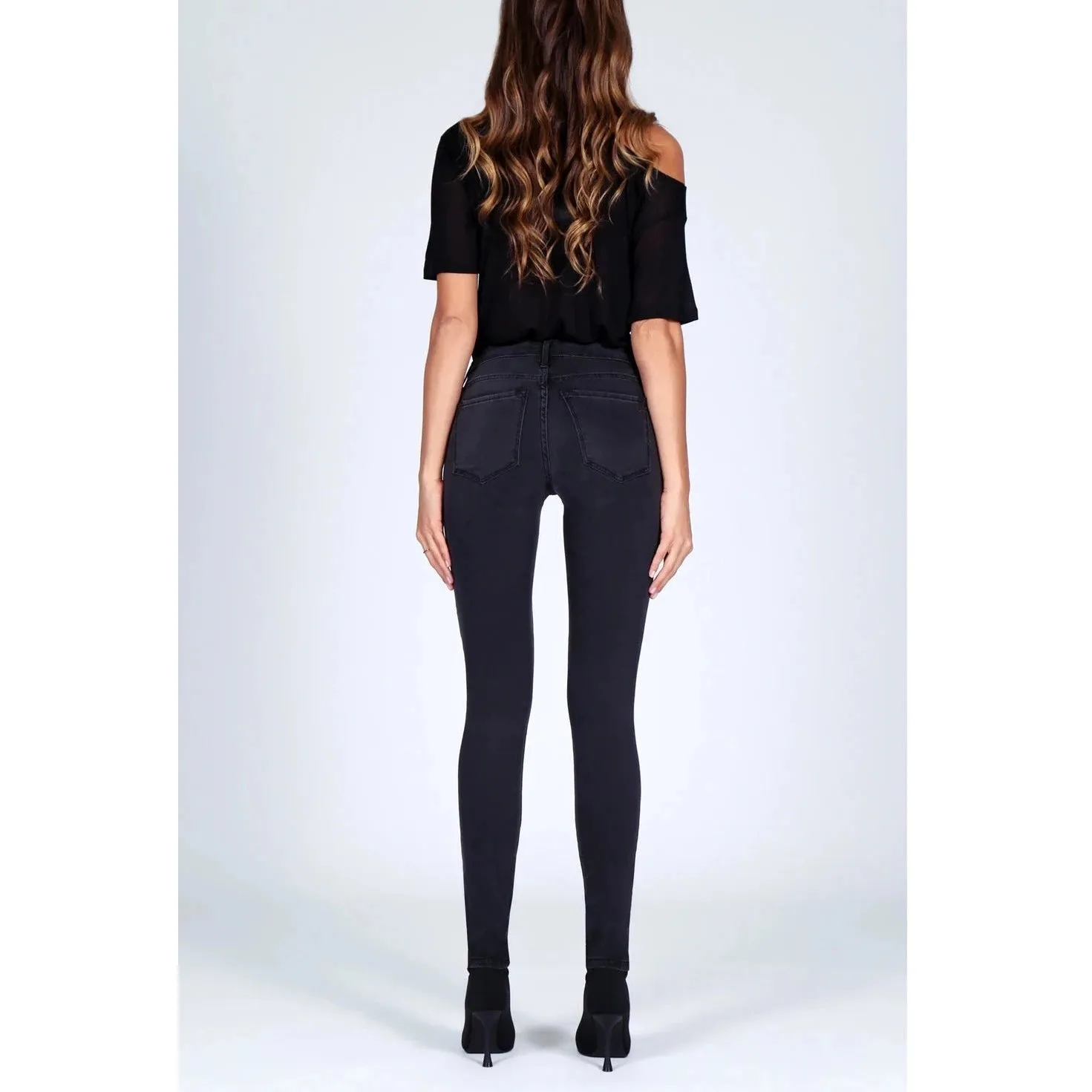 Jude Mid Rise Skinny - Sixth Sense