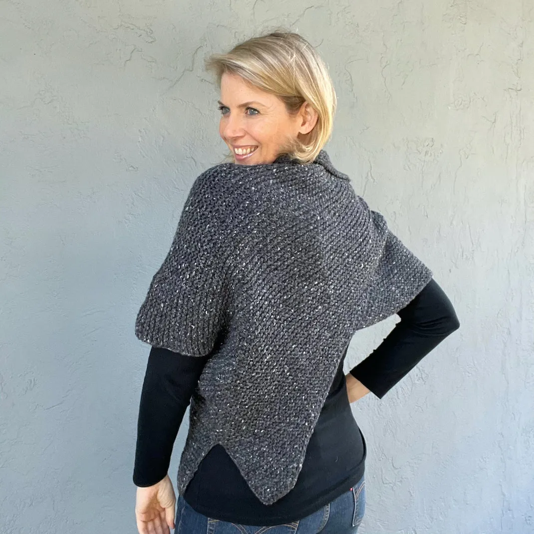 L'Enveloppe (Soft Donegal Chunky version) Knitting Kit | Studio Donegal Soft Donegal Chunky