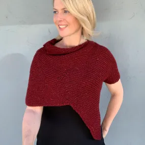 L'Enveloppe (Soft Donegal Chunky version) Knitting Kit | Studio Donegal Soft Donegal Chunky