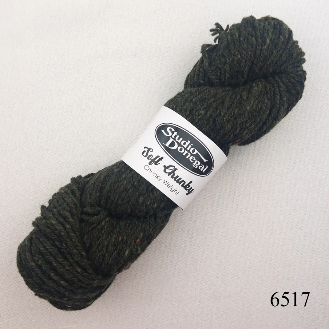 L'Enveloppe (Soft Donegal Chunky version) Knitting Kit | Studio Donegal Soft Donegal Chunky