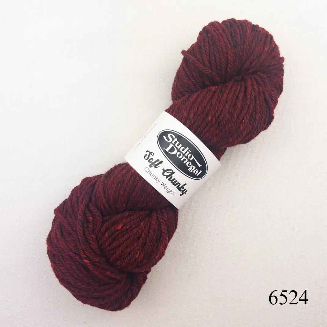 L'Enveloppe (Soft Donegal Chunky version) Knitting Kit | Studio Donegal Soft Donegal Chunky