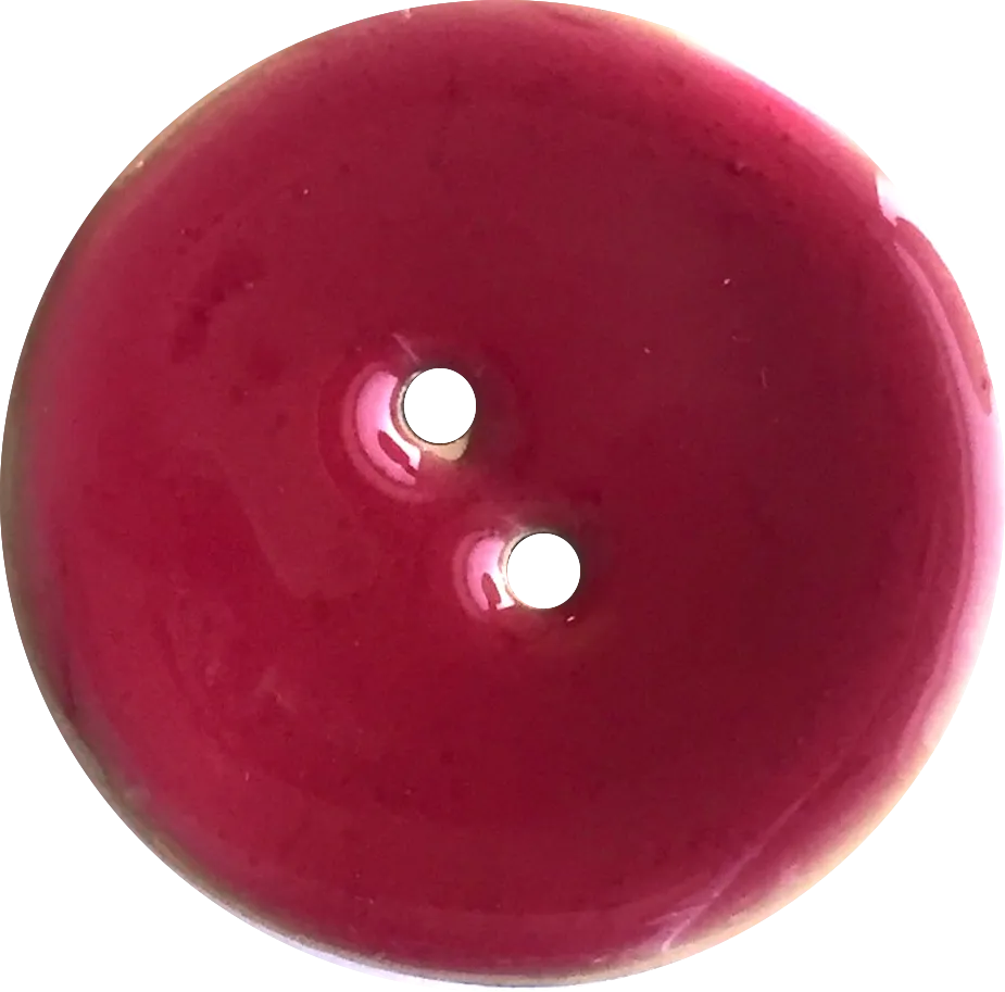 Magenta Shiny Large Coconut Button, 1-3/16" or 1-9/16"