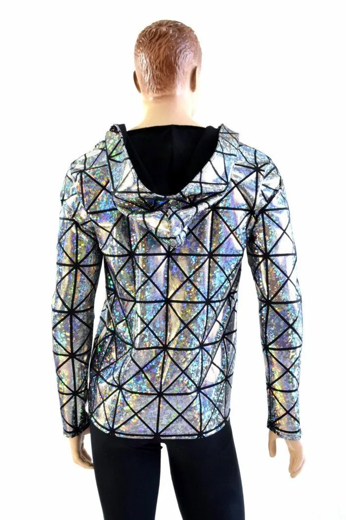Mens Long Sleeve Zipper Hoodie