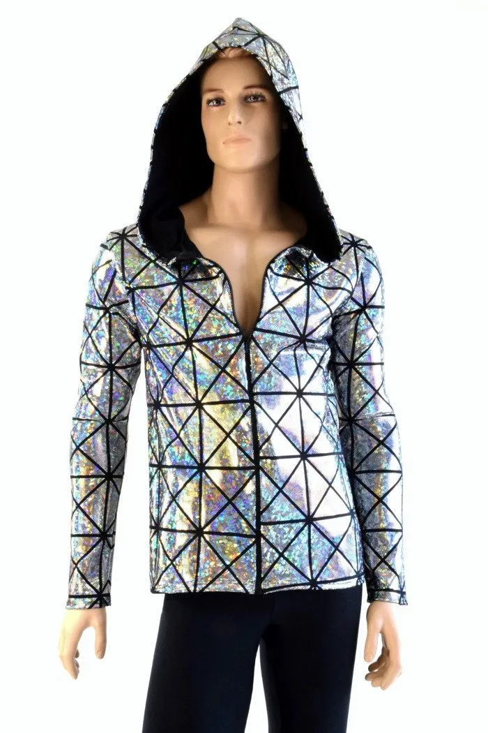 Mens Long Sleeve Zipper Hoodie