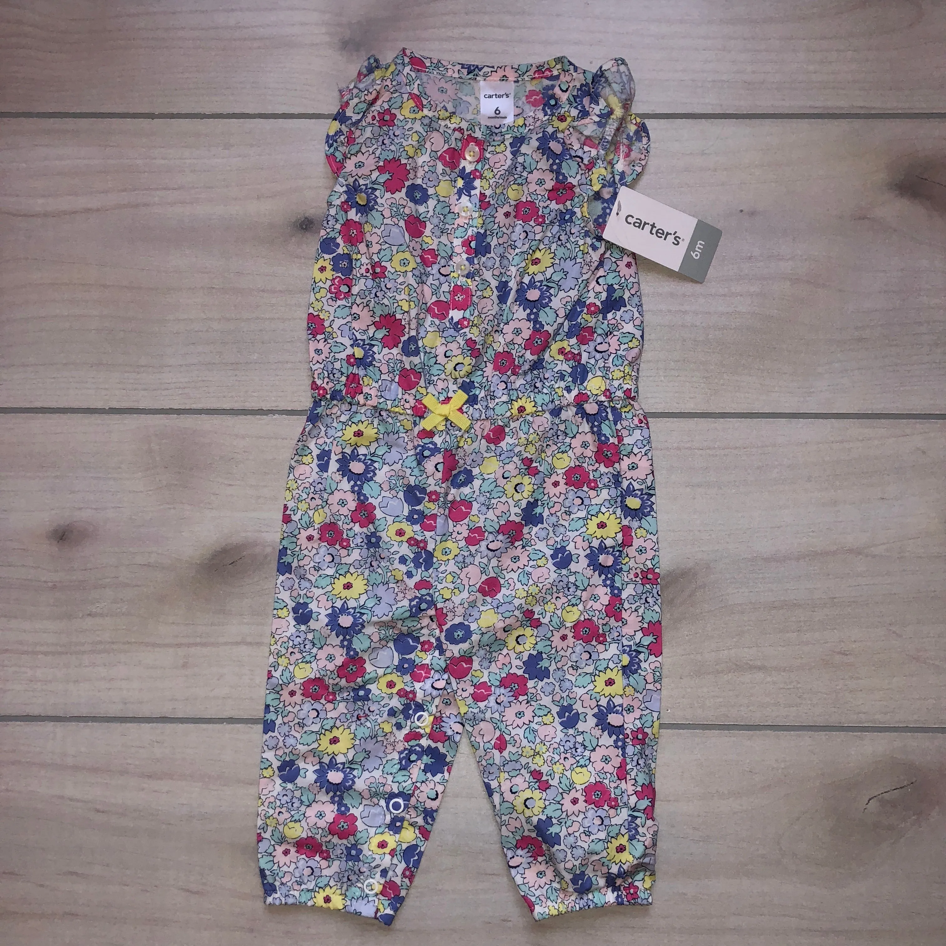 NEW Carter's Floral Print Romper