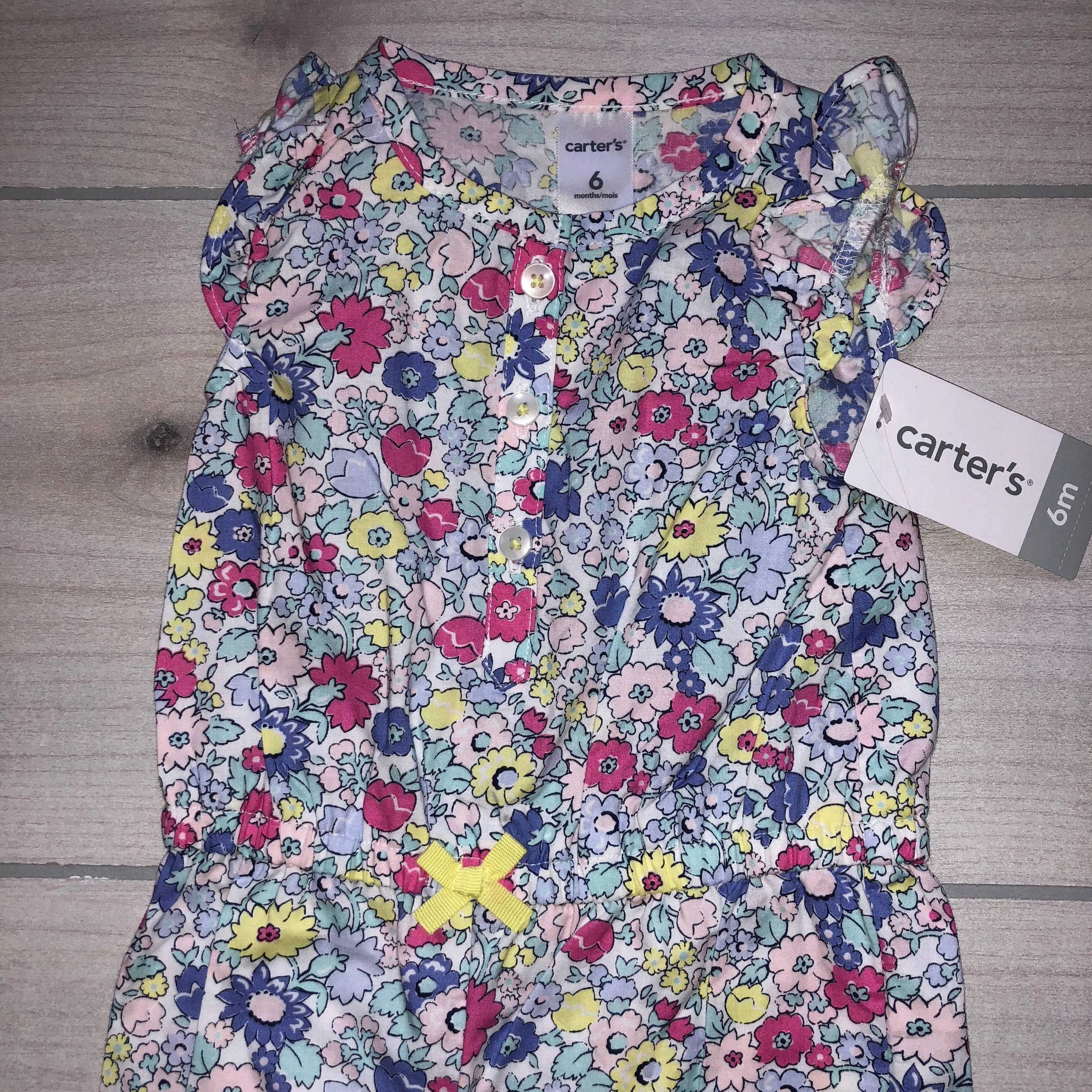 NEW Carter's Floral Print Romper