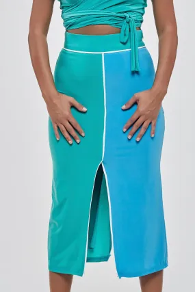 No.1  Touchline Tango Double Slit Frontline Skirt / DIVIDED Series