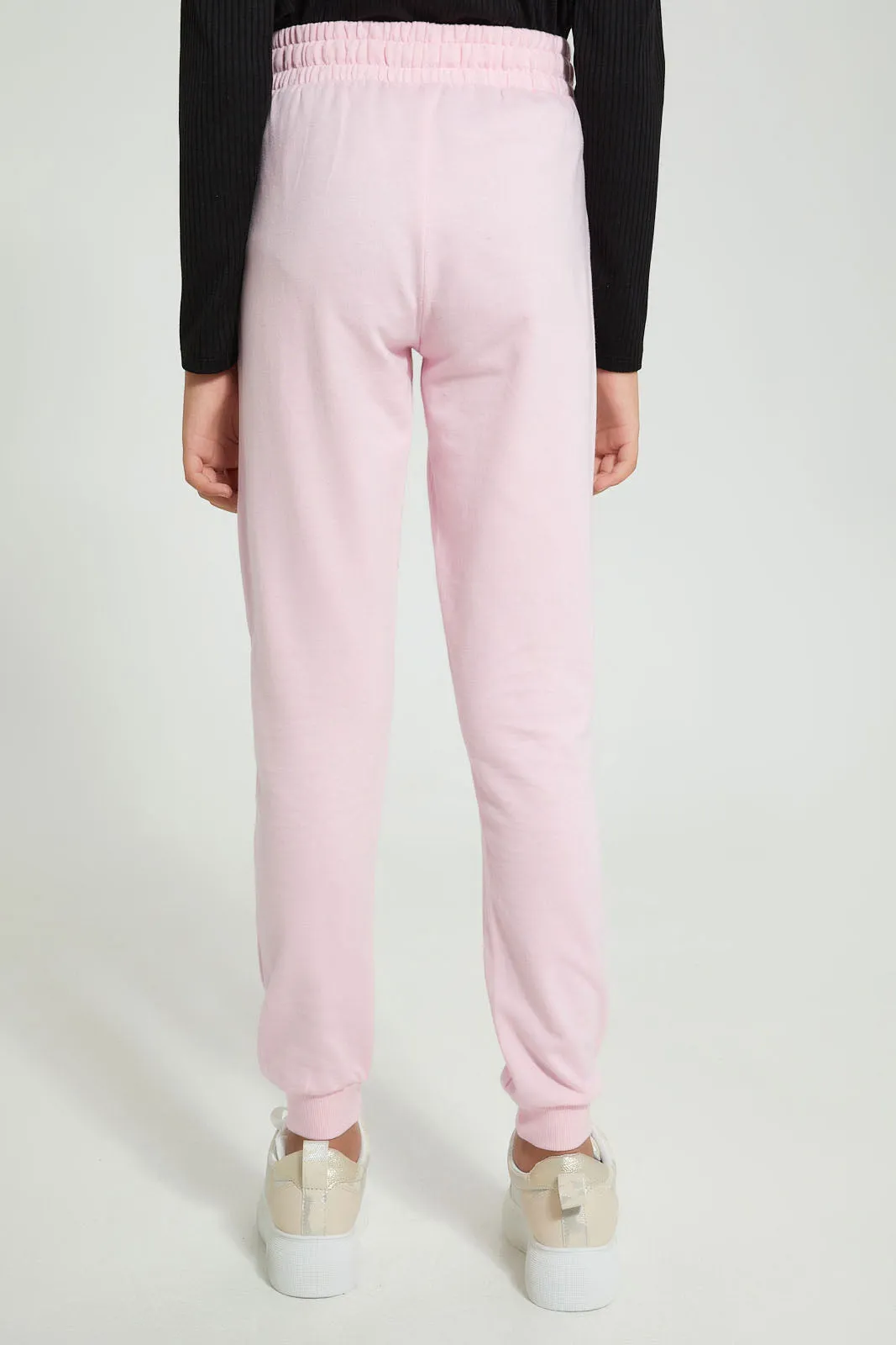 Pink Butterfly Basic Jogger