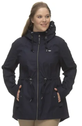 Ragwear Monadis Rain Coat in Navy