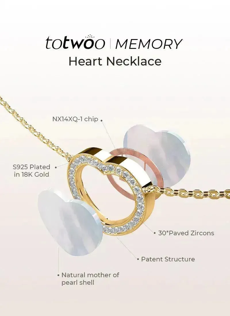 Romantic Memory Digital Locket Necklace