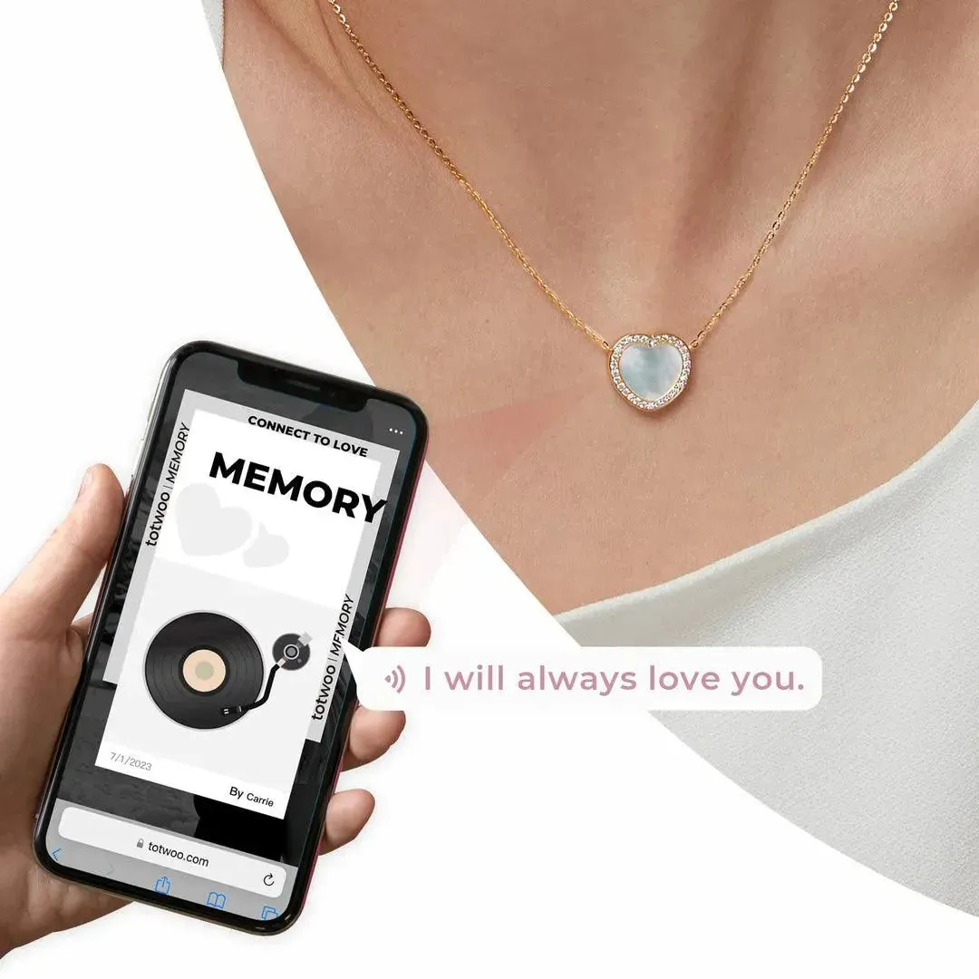Romantic Memory Digital Locket Necklace