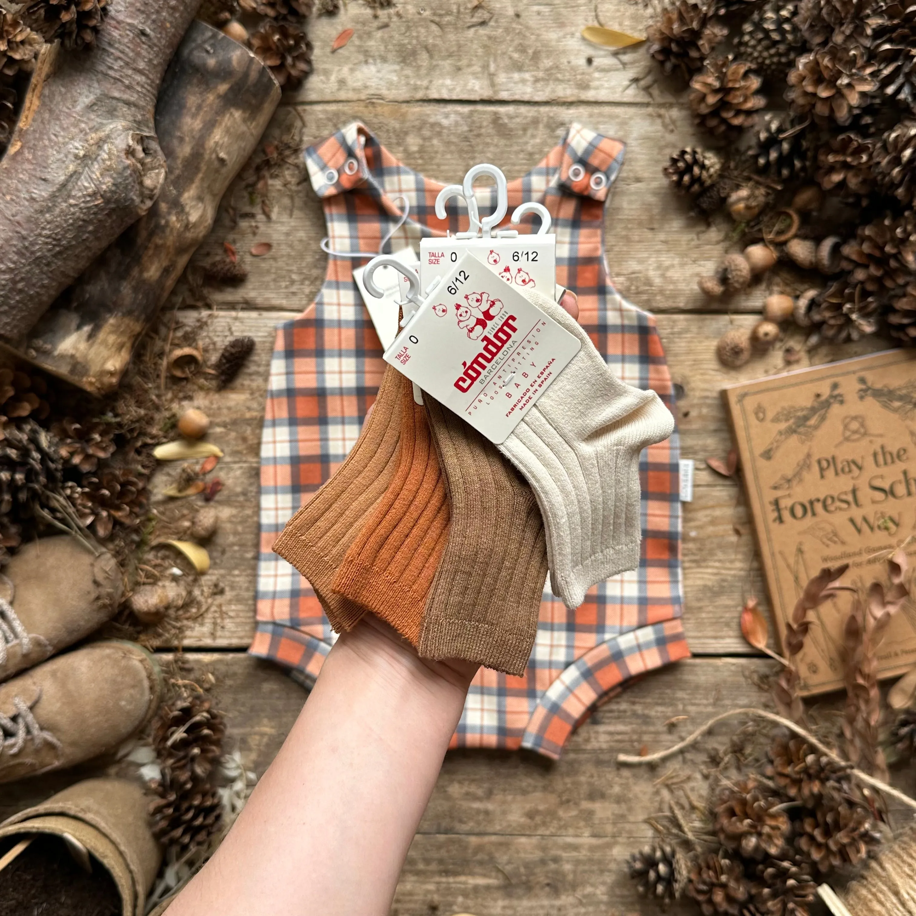 Rustic Plaid | Style With Bee | Socks