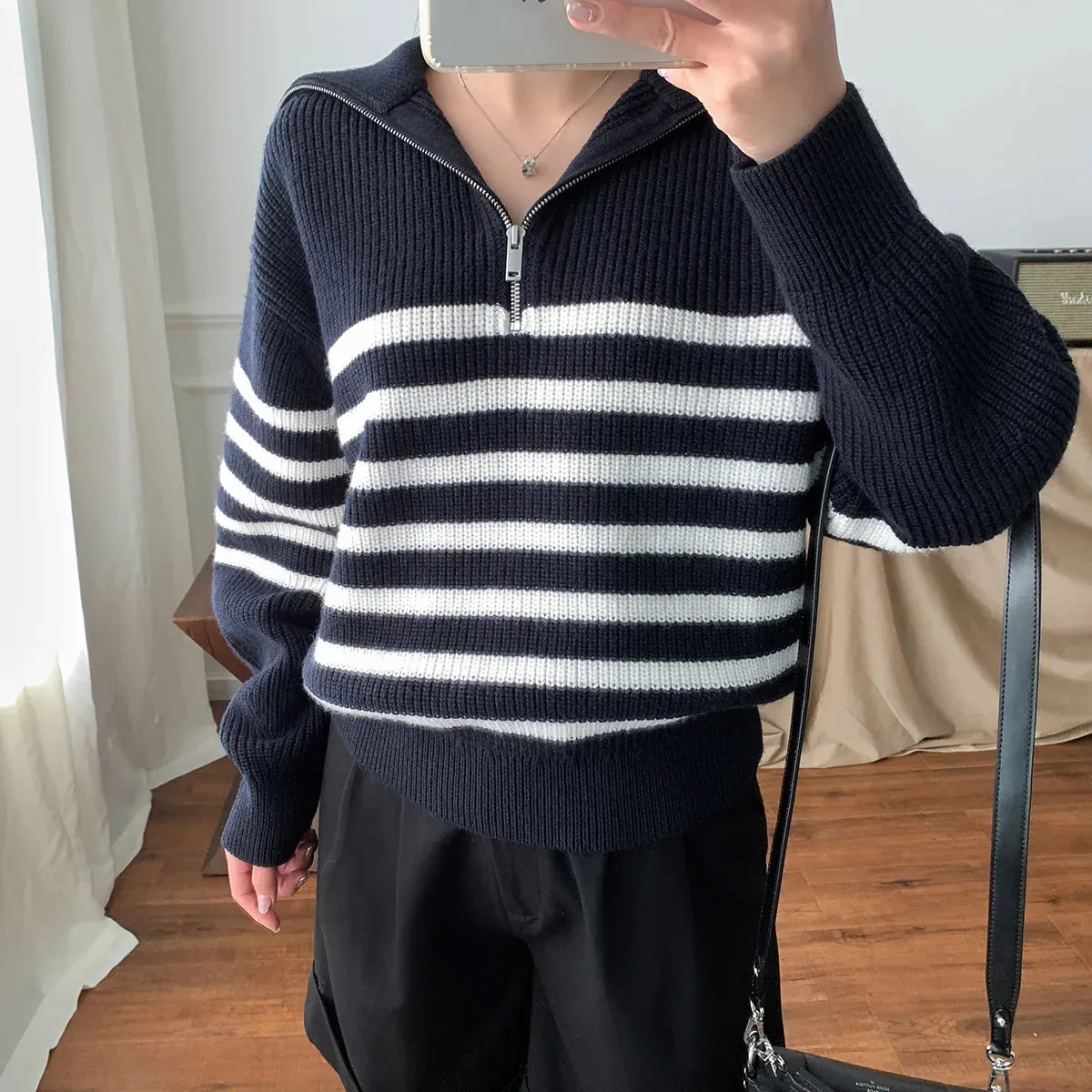 Sabrila Turtleneck Loose Pullover