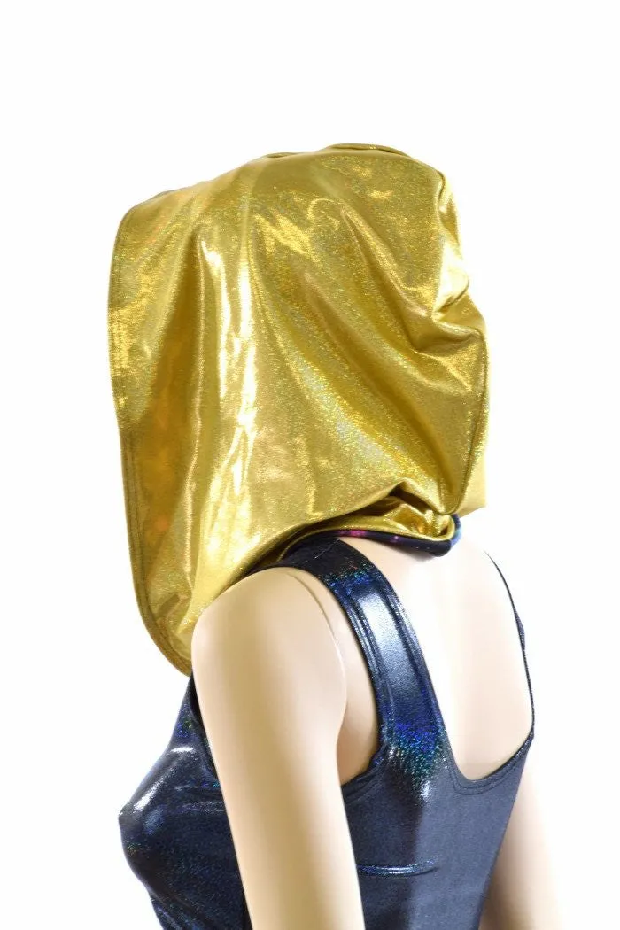 Short Festival Hood in Galaxy & Gold