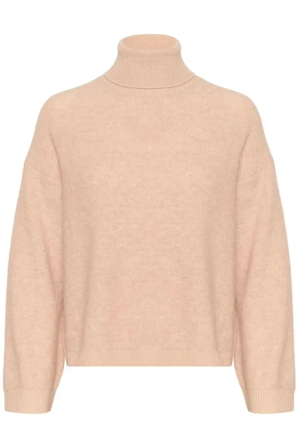 Soaked In Luxury Jessie Pullover - Semolina Melange