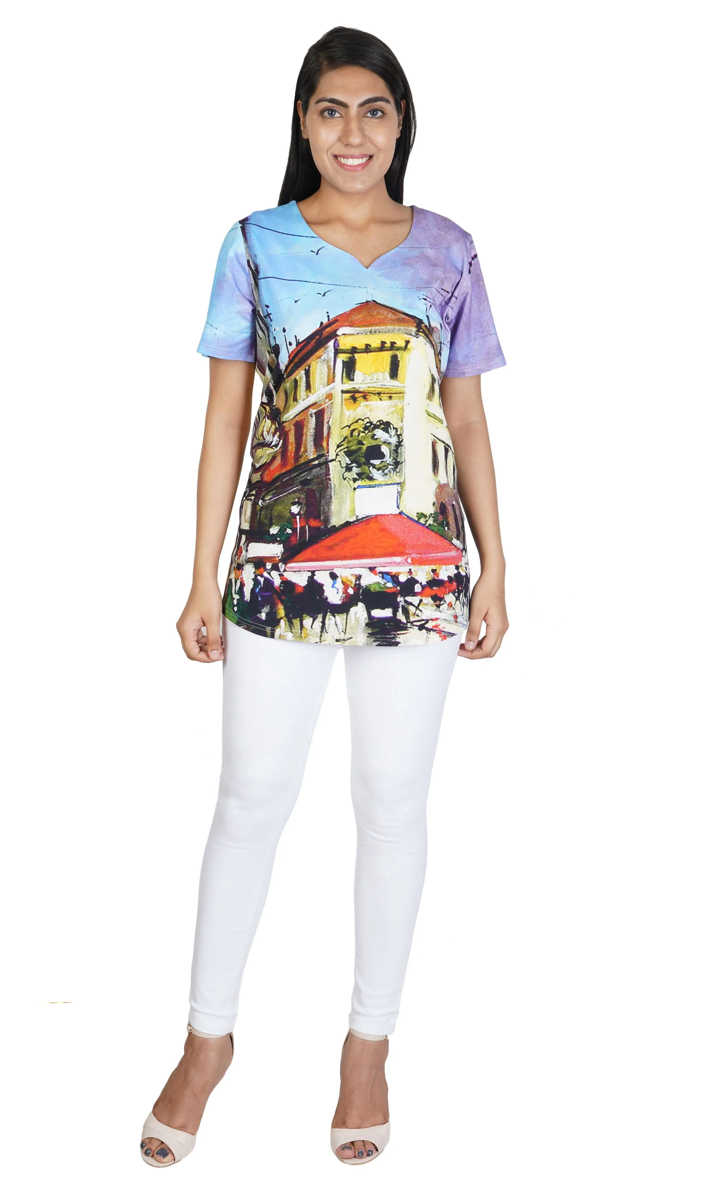 Venice Impressionist Top