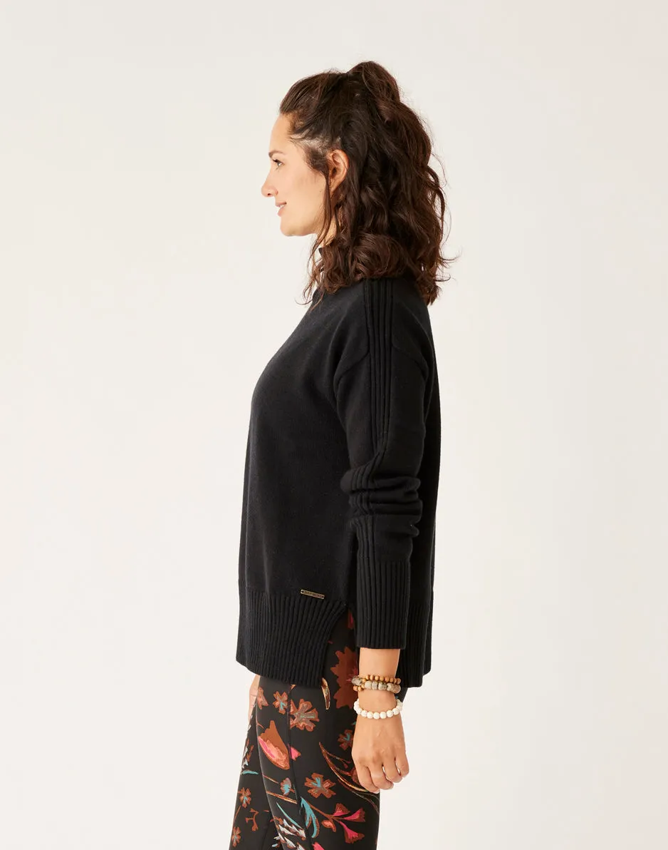 Woodward Sweater: Black
