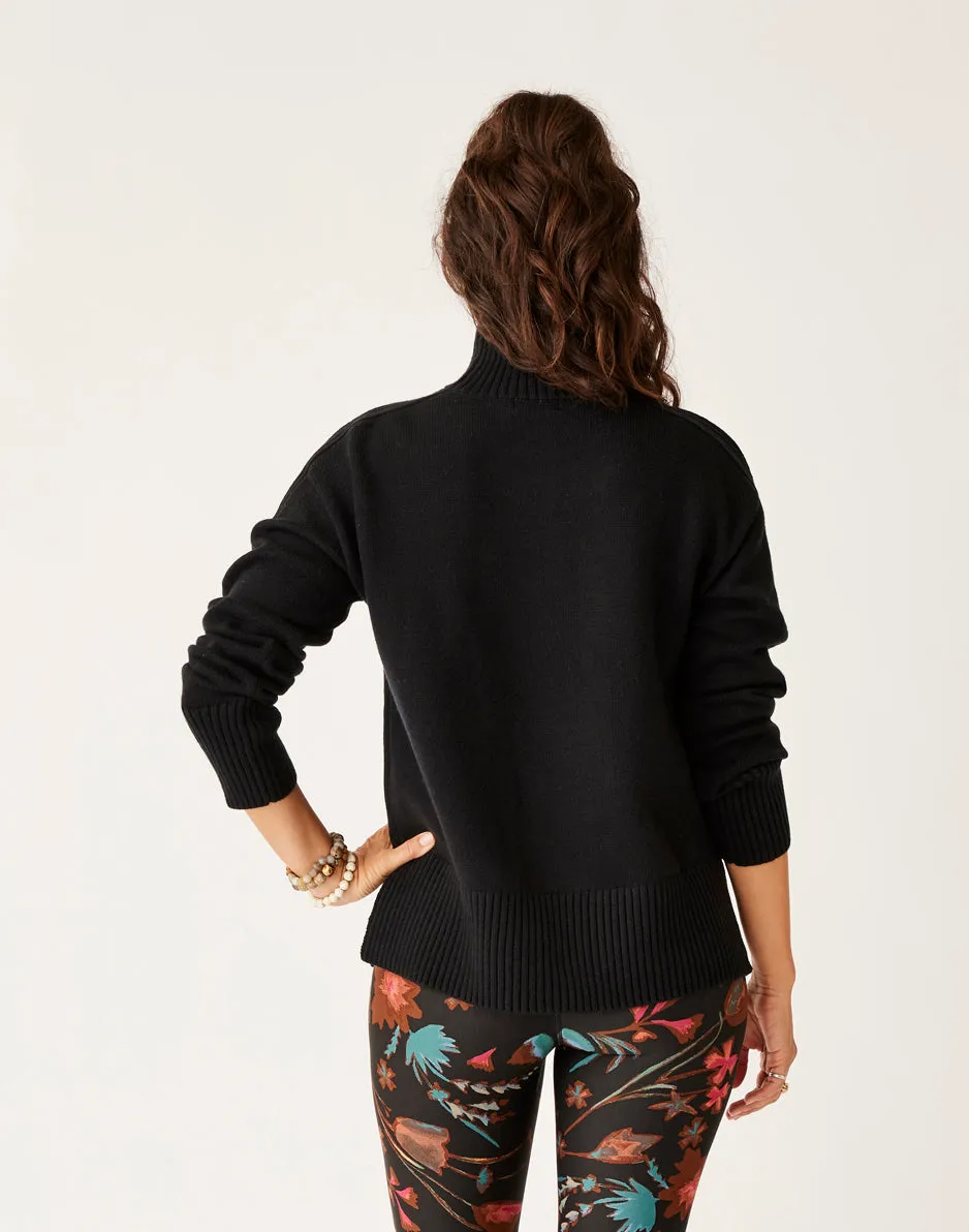 Woodward Sweater: Black